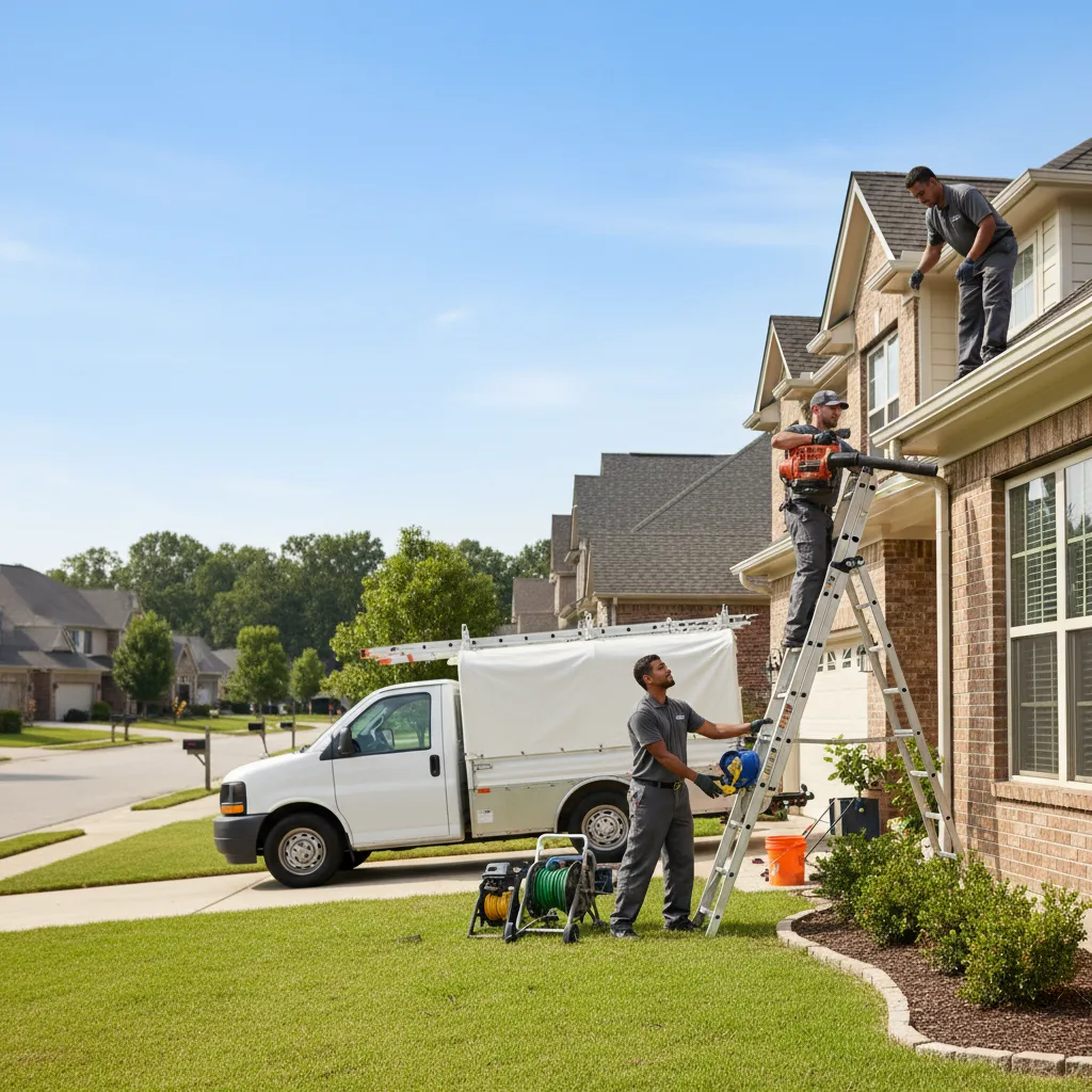Home Gutter Service in Connerville, OK near me